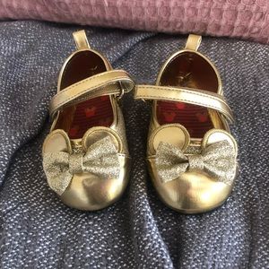 Gold Disney Toddler Shoes 12-18 Months
